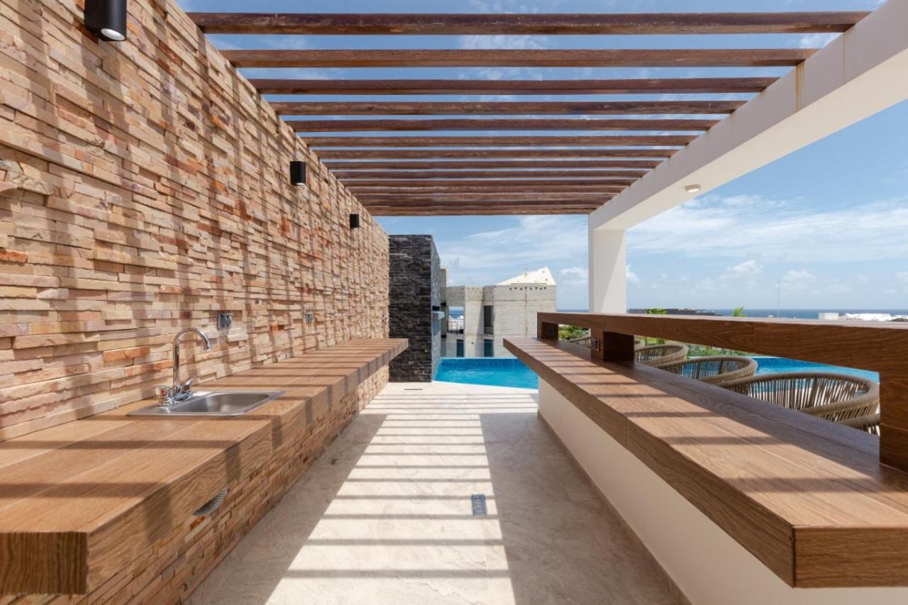 Luxury Dep Whit Pool Appartement Playa del Carmen Buitenkant foto